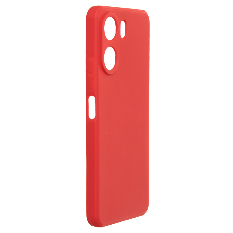 Чехол Zibelino для Xiaomi Redmi 13C 4G / Poco C65 4G Soft Matte с микрофиброй Red ZSMF-XIA-RDM-13C-RED