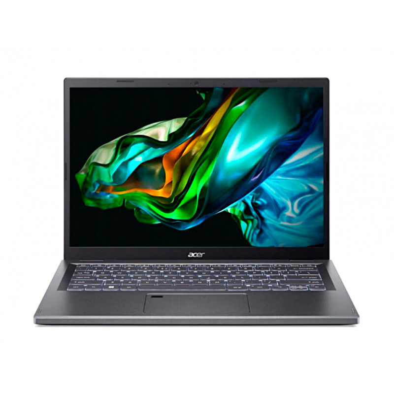 Ноутбук Acer Aspire 5 14A514-56M NX.KH6CD.004 (Intel Core i5-1335U 1.3GHz/16384Mb/1Tb SSD/Intel Iris Xe Graphics/Wi-Fi/Bluetooth/Cam/14.0/1920x1200/no OS) ноутбук acer aspire 5 14 a514 56m 52qs nx kh6cd 003