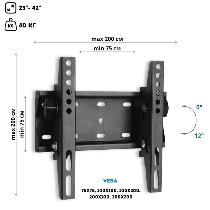 фото Кронштейн remounts rmb 202t (до 40кг)