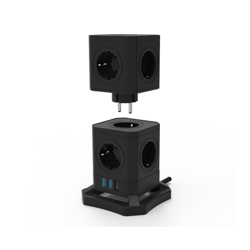 фото Сетевой фильтр ritmix rm-292c 9 sockets 2m black