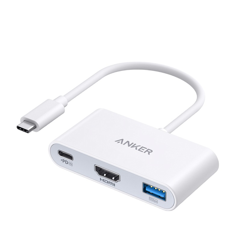  USB Anker A8339 3-in-1 USB-C PD ANK-A8339H215-WT