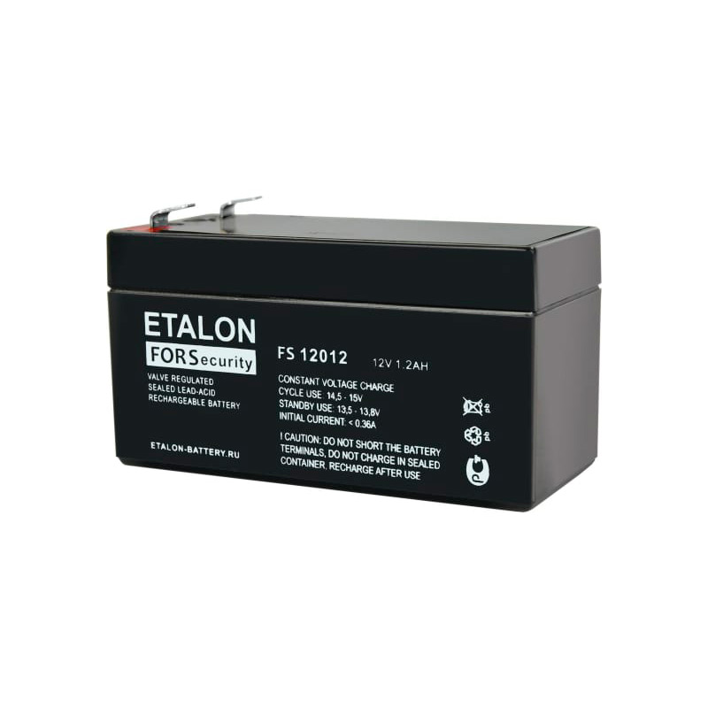Etalon FS 12012 12V 1.2Ah цена и фото