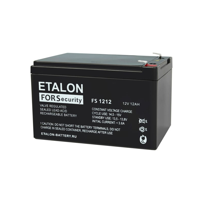 фото Etalon fs 1212 12v 12ah