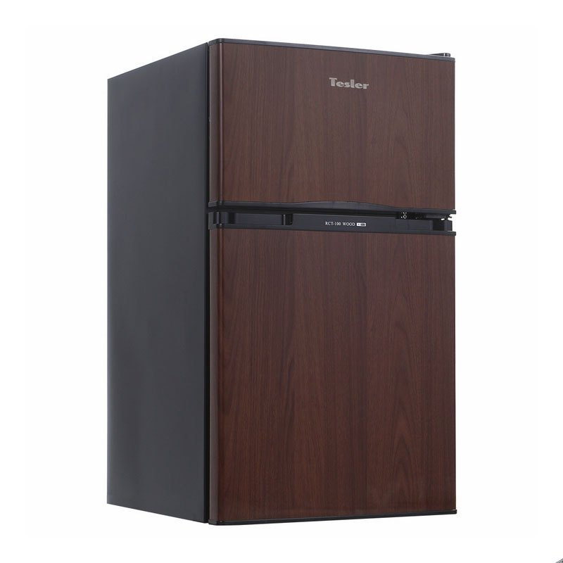 фото Холодильник tesler rct-100 wood