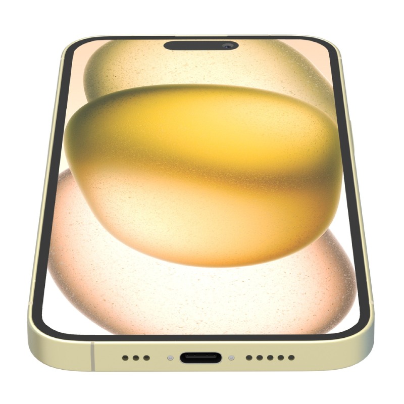 Сотовый телефон APPLE iPhone 15 512Gb Yellow (A3092) (dual nano-SIM only)