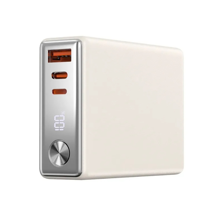 Внешний аккумулятор Wiwu Power Bank Wi-P005 10000mAh White 6976195093155 внешний аккумулятор wiwu jc 21 10000mah magnetic power bank 22 5 в