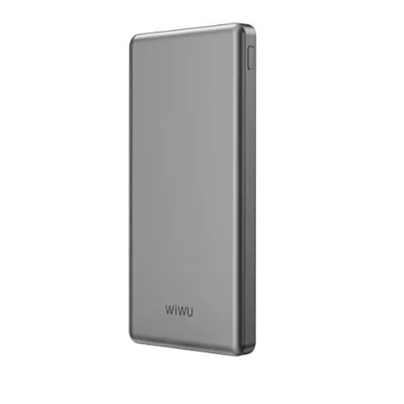   Wiwu Power Bank Wi-P013 Ultra Slim 10000mAh Grey 6976195097009