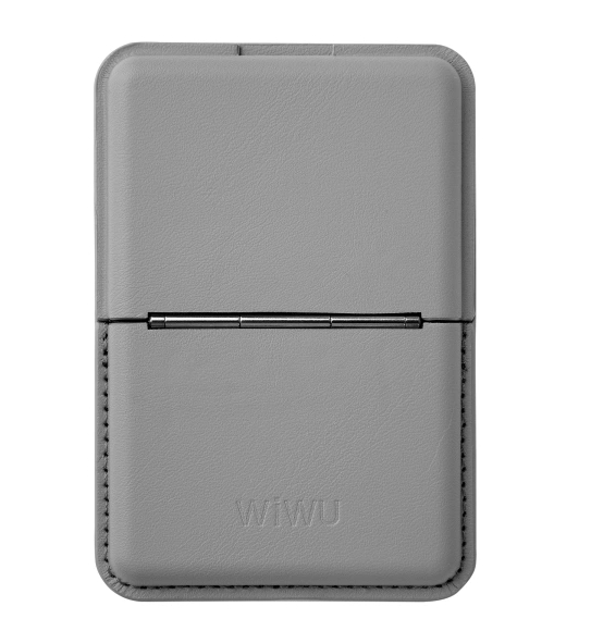 Кошелек Wiwu MW-001 Grey 6976195099836 мультивалютный аппаратный кошелек secux v20