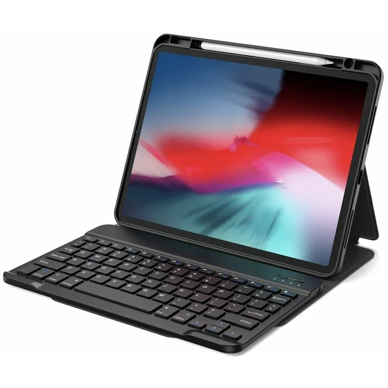Чехол Wiwu для APPLE iPad 10 10.9 2022 Protective Keyboard Black 6936686411578 чехол клавиатура wiwu magic keyboard для ipad 10 9 2022 русская раскладка черный