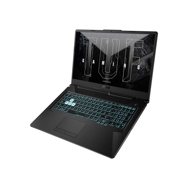 фото Ноутбук asus tuf gaming f17 fx706hf-hx035 90nr0hc4-m00310 (intel core i5-11400h 2.7ghz/16384mb/512gb ssd/nvidia geforce rtx 2050 4096mb/wi-fi/cam/17.3/1920x1080/dos)