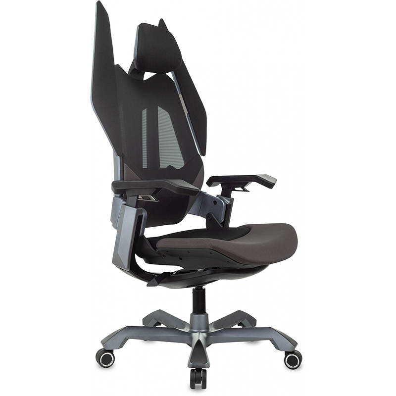 кресло для геймеров бюрократ viking 6 knight br fabric коричневый Компьютерное кресло Бюрократ Knight Aero Black 1979521