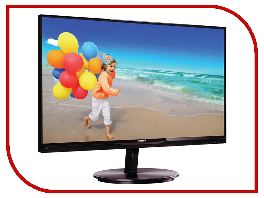 фото Монитор Philips 234E5QHSB / 00/01 Black