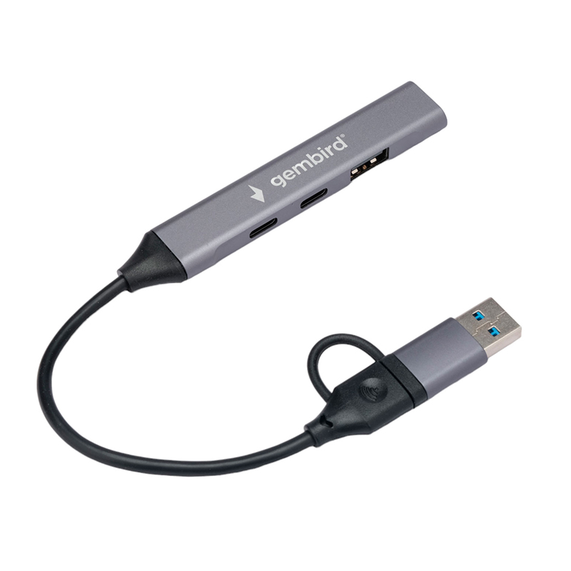  USB Gembird 2Type-C/1USB 3.0/1USB 2.0 UHB-C444