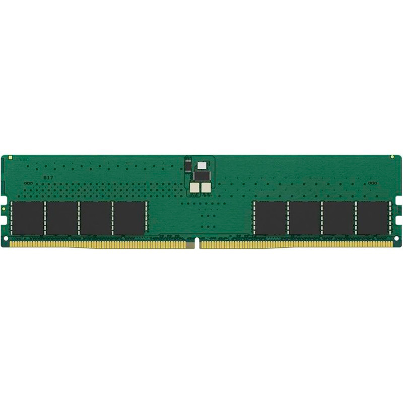 Модуль памяти Kingston DDR5 DIMM 5600MHz PC5-44800 CL46 - 16Gb KVR56U46BS8-16 модуль памяти kingston ddr5 dimm 5600mhz pc5 44800 cl40 16gb 2х8gb kf556c40bbk2 16