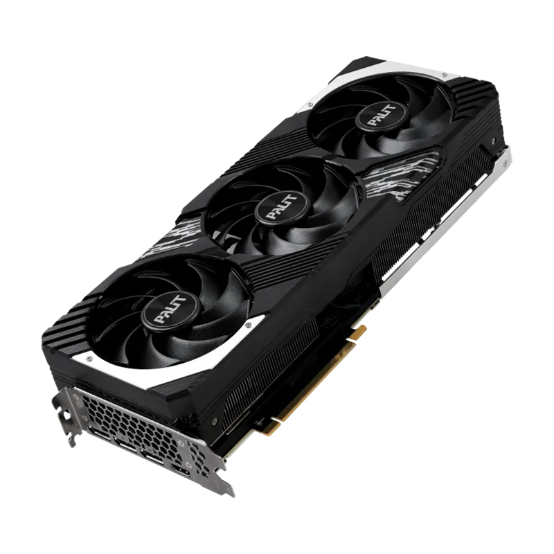 фото Видеокарта palit geforce rtx 4080 super gamingpro oc 2205mhz pci-e 4.0 16384mb 22400mhz 256-bit hdmi 3xdp ned408st19t2-1032a