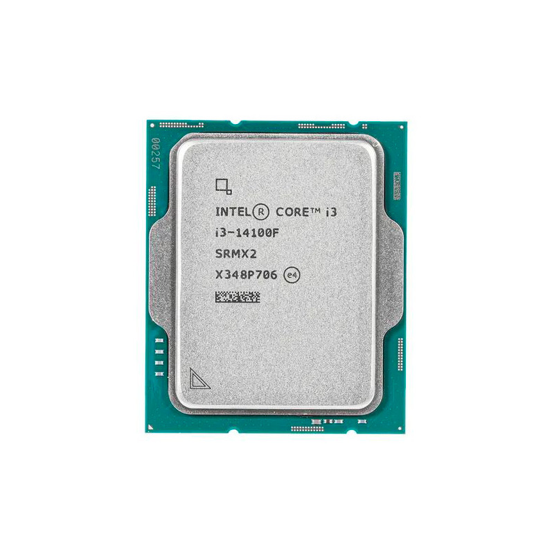Процессор Intel Core i3-14100F (3500MHz/LGA1700/L3 12288Kb) OEM процессор intel core i5 10400f 2900mhz lga1200 l3 12288kb oem