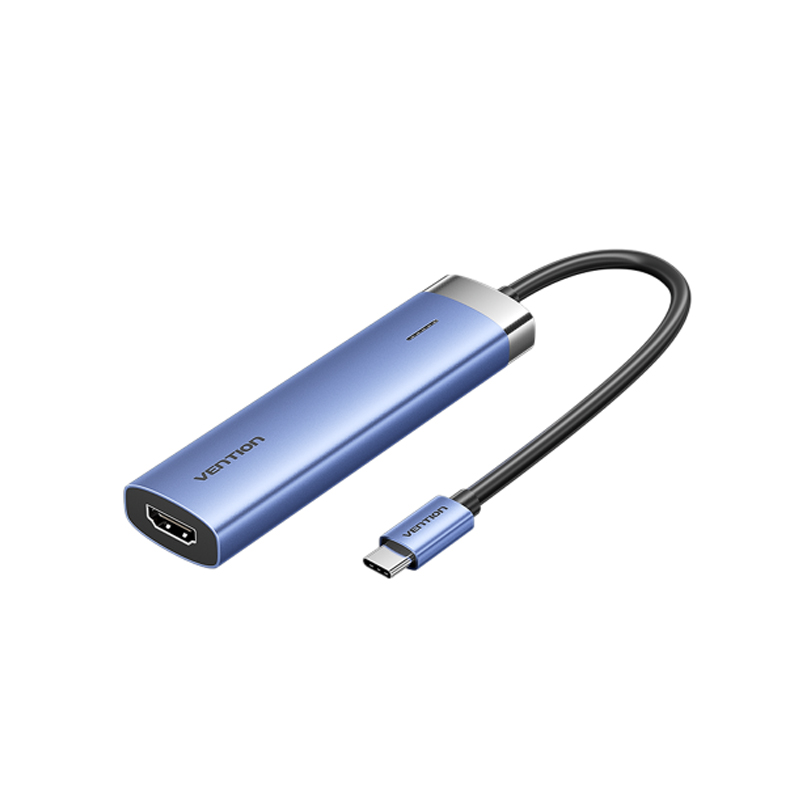 цена Хаб USB Vention USB Type-C 5-in-1 TGESB