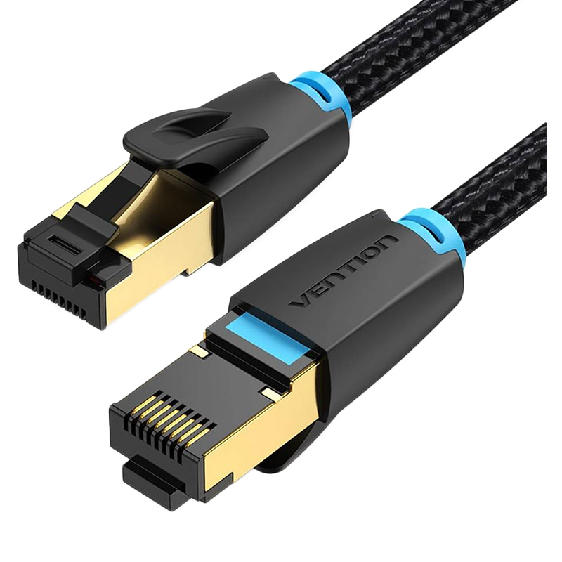 Сетевой кабель Vention SFTP cat.8 RJ45 3m IKGBI сетевой кабель vention utp cat 6 rj45 2m grey ibehh