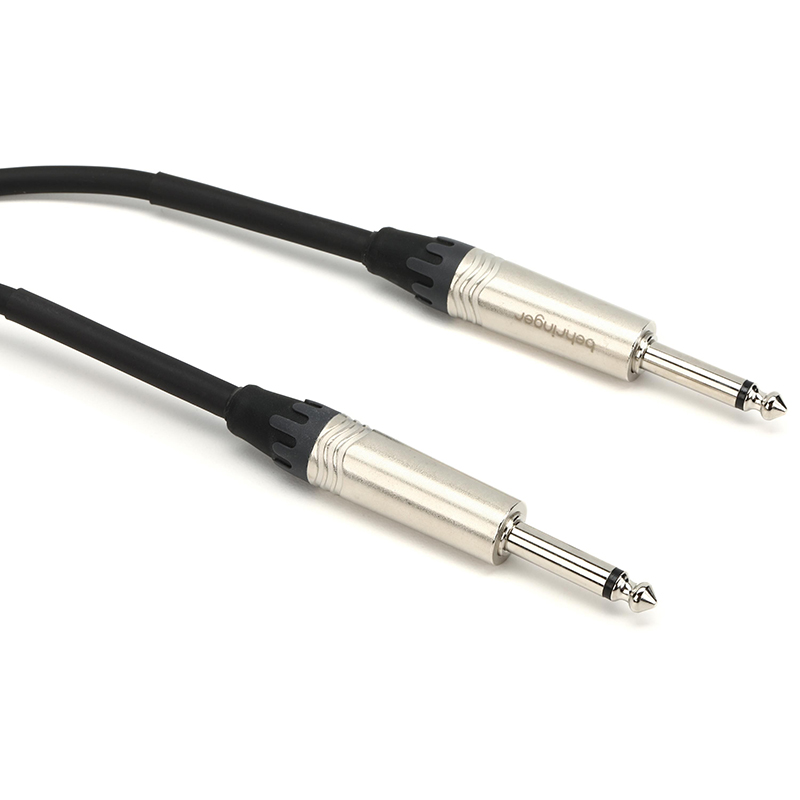 

Аксессуар Behringer GIC-150 Jack Mono 6.3mm - Jack Mono 6.3mm 1.5m Black 380592, GIC-150