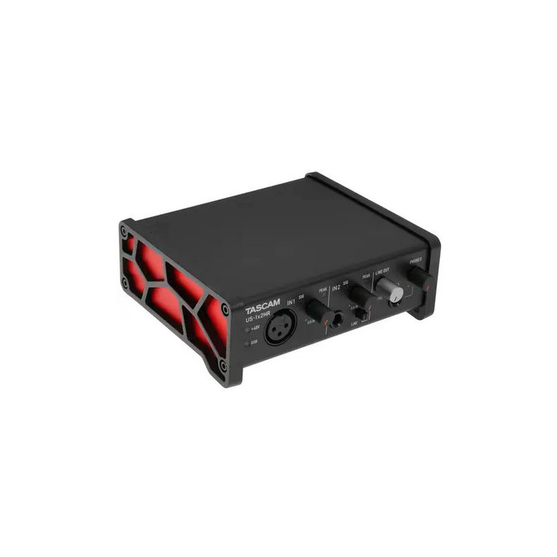 Аудиоинтерфейс Tascam US-1x2HR USB 341053 внешняя звуковая карта tascam us 1x2hr