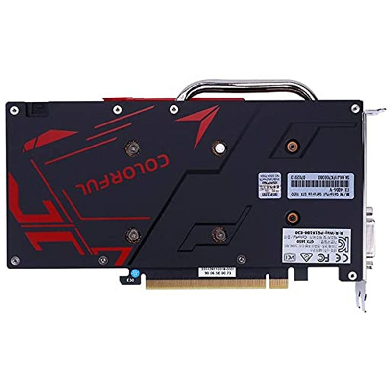 фото Видеокарта colorful geforce gtx 1630 nb 4gd6-v 1740mhz 4096mb 12000mhz 64-bit hdmi dvi