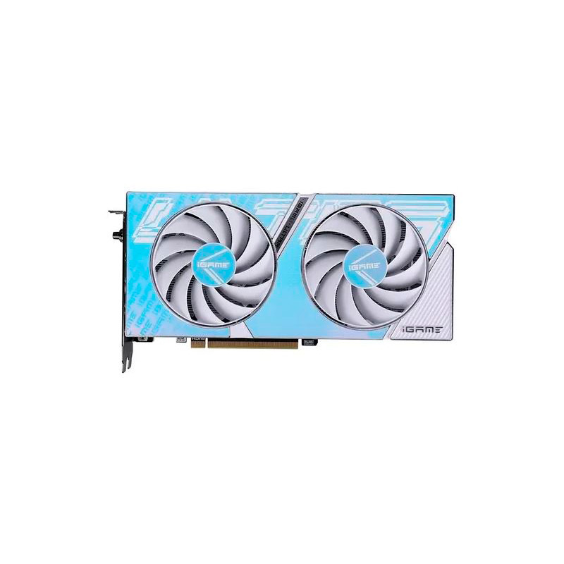 фото Видеокарта colorful geforce rtx 4060 ultra w duo oc 8gb-v 1830mhz 8192mb 17000mhz 128-bit 3xdp hdmi