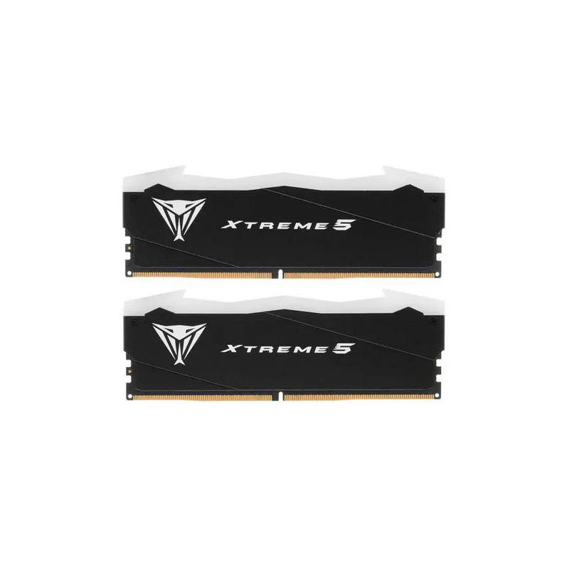 фото Модуль памяти patriot memory viper xtreme 5 rgb rtl gaming ddr5 dimm 8000mhz pc5-64000 cl38 - 32gb kit (2x16gb) pvxr532g80c38k