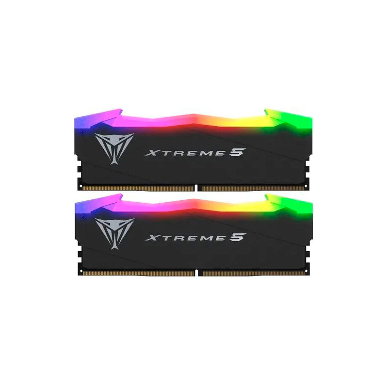   Patriot Memory Viper Xtreme 5 RGB RTL Gaming DDR5 DIMM 8000MHz PC5-64000 CL38 - 32Gb Kit (2x16Gb) PVXR532G80C38K