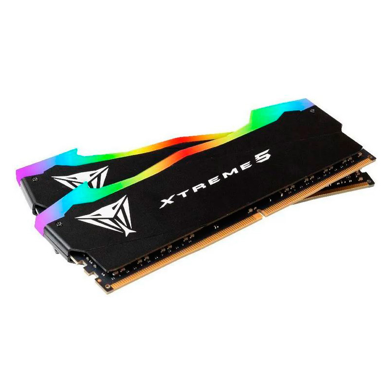 фото Модуль памяти patriot memory viper xtreme 5 rgb rtl gaming ddr5 dimm 7600mhz pc5-60800 cl36 - 48gb kit (2x24gb) pvxr548g76c36k