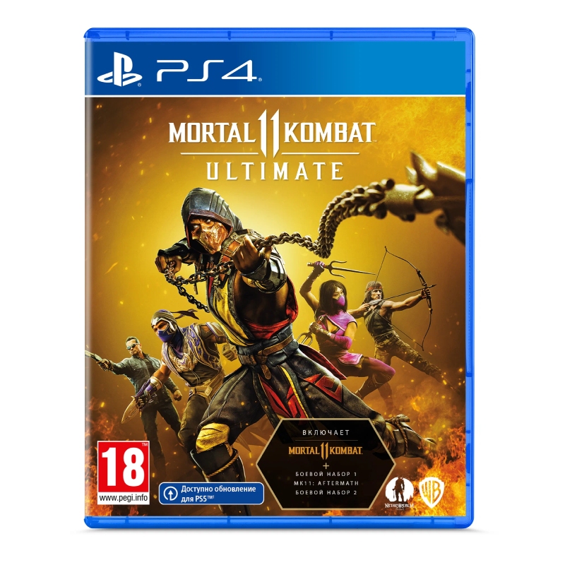 Игра Mortal Kombat 11 Ultimate для PS4 сувенир mortal kombat 11 акс 626