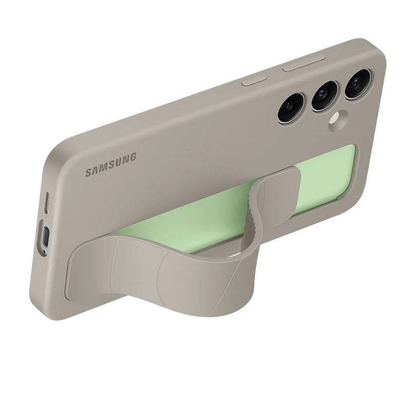 фото Чехол для samsung galaxy s24 standing grip light brown ef-gs921cuegru