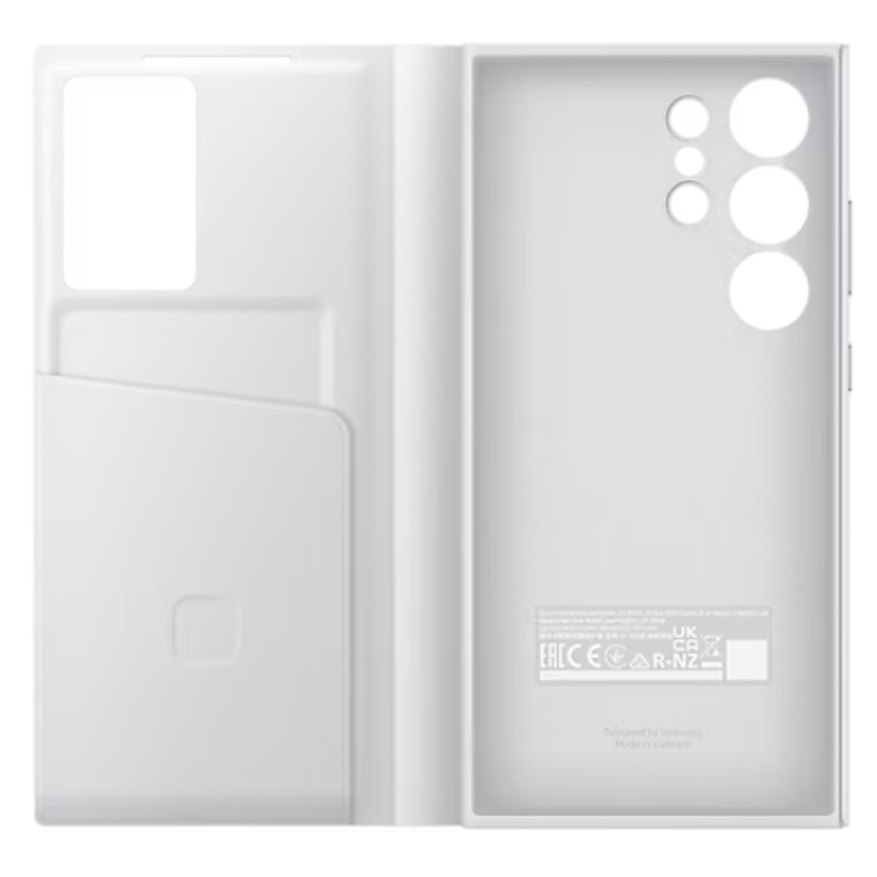 Чехол для Samsung Galaxy S24 Ultra Smart View Wallet White EF-ZS928CWEGRU чехол smart view wallet case для galaxy s23 khaki