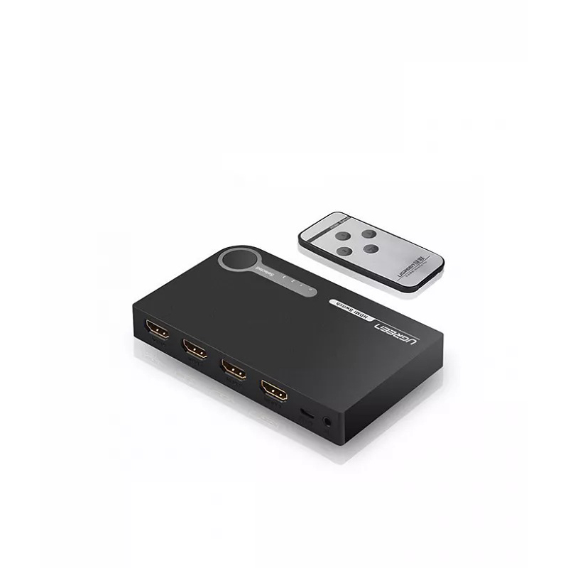 Сплиттер Ugreen HDMI 3x1 Switch Black 40234 цена и фото
