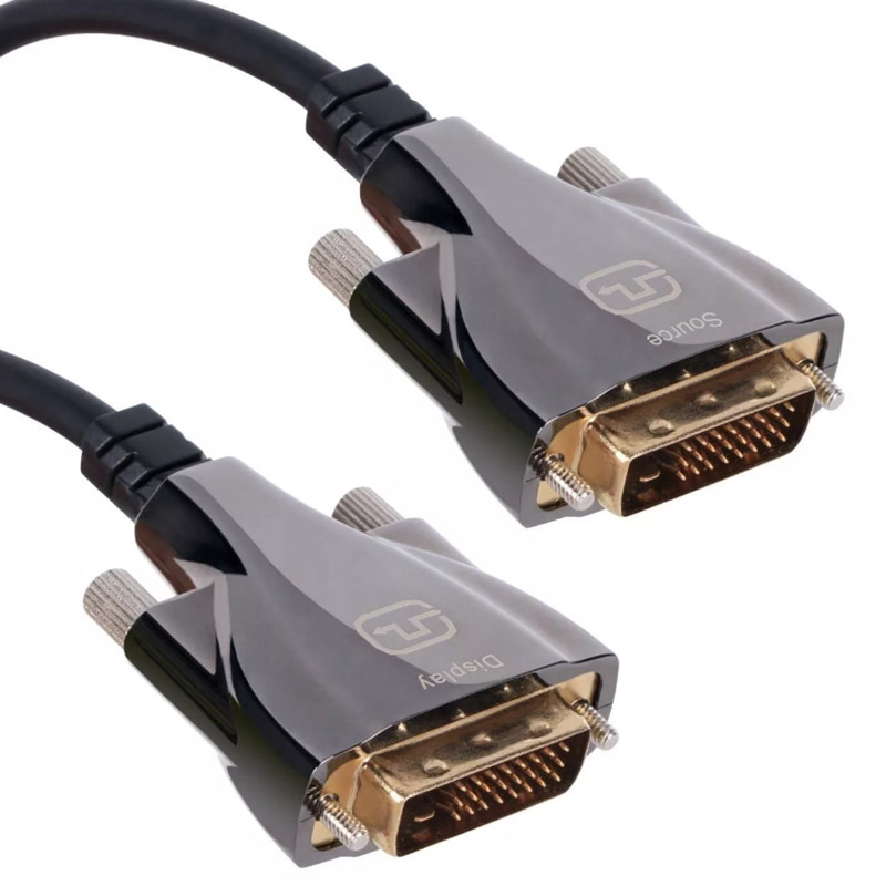 Аксессуар Vcom DVI(24+1) - DVI(24+1) 15m D3740-15.0 кабель vcom dp m dvi 24 5 f ca332