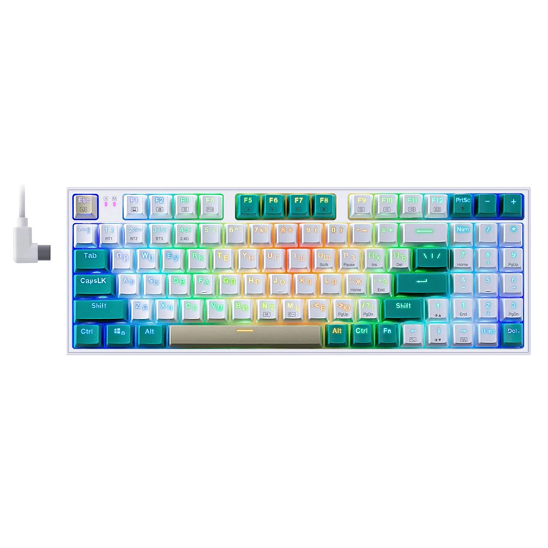 Клавиатура Redragon Veigar 71476 клавиатура redragon veigar k643wgc rgb pro