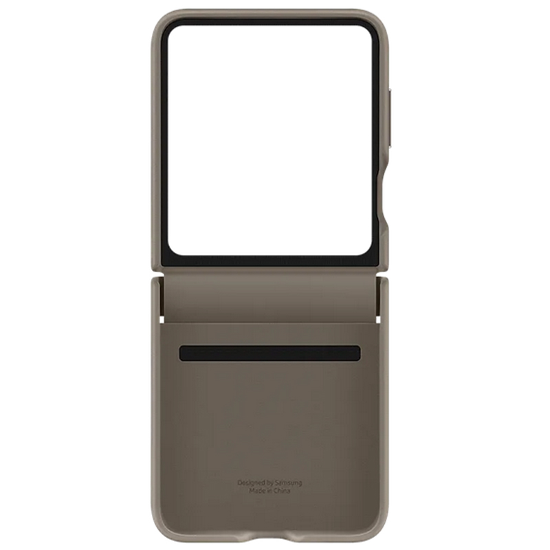 Samsung Flap Eco-Leather Case Galaxy Flip 5 Etoupe