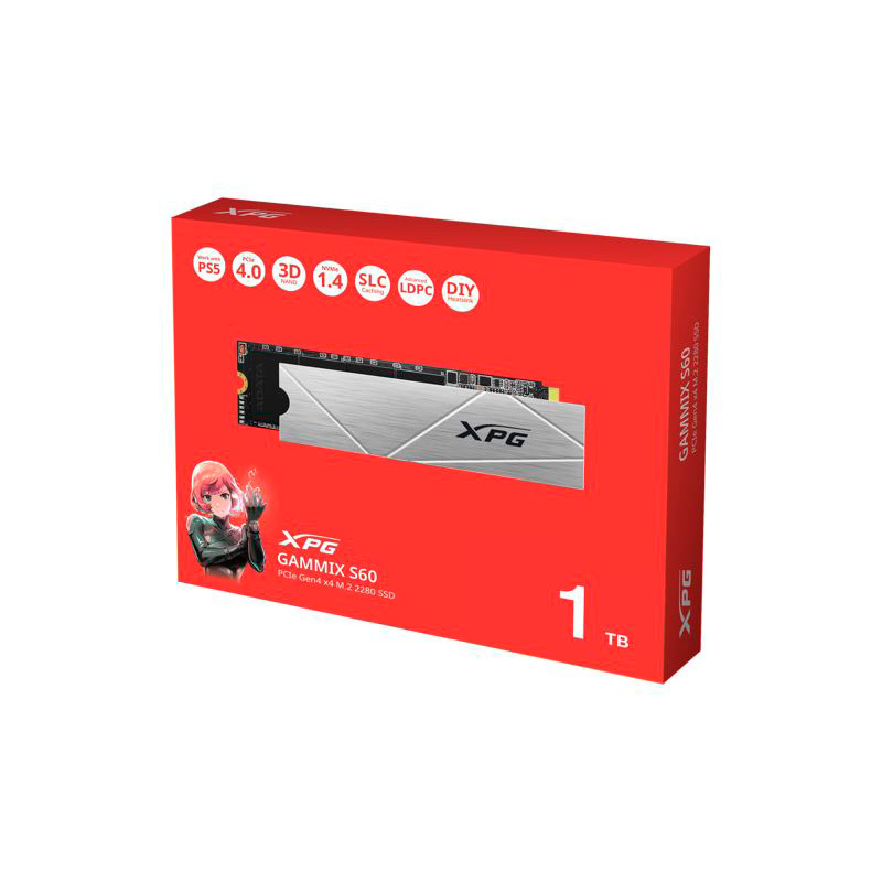 фото Твердотельный накопитель a-data xpg gammix s60 blade 1tb agammixs60-1t-cs