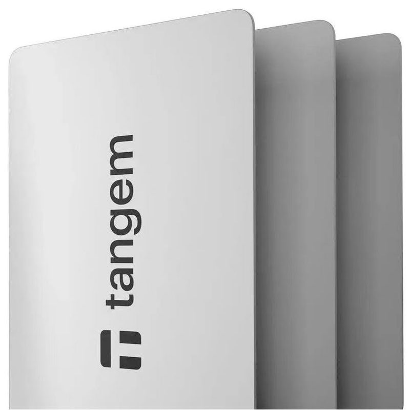 фото Аппаратный кошелек tangem wallet white 2.0 pack of 3 cards tg130x3-b