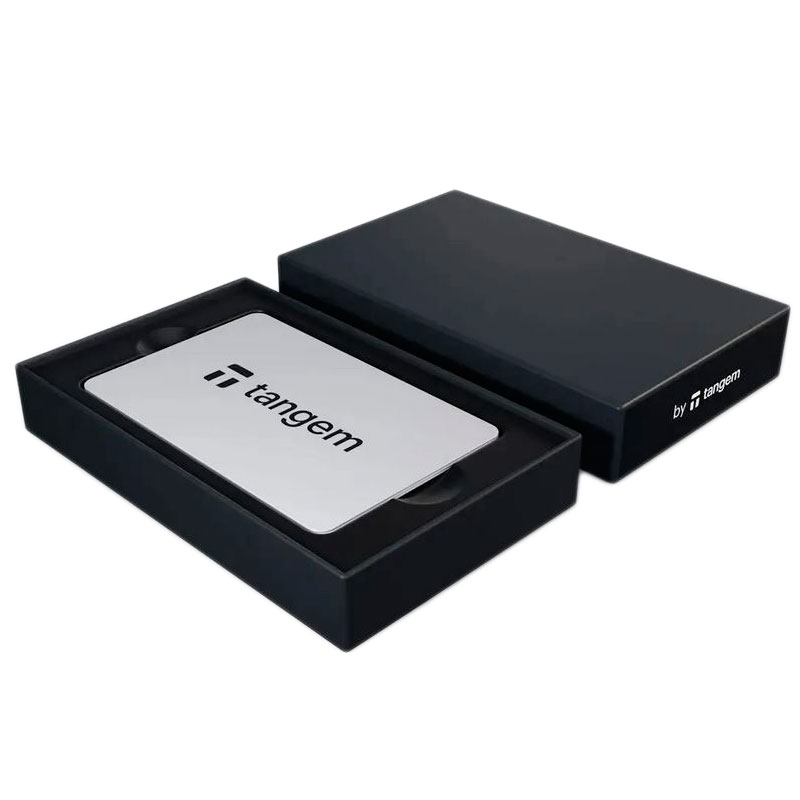 Аппаратный кошелек Tangem Wallet White 2.0 Pack of 3 Cards TG130X3-B мультивалютный аппаратный кошелек secux v20