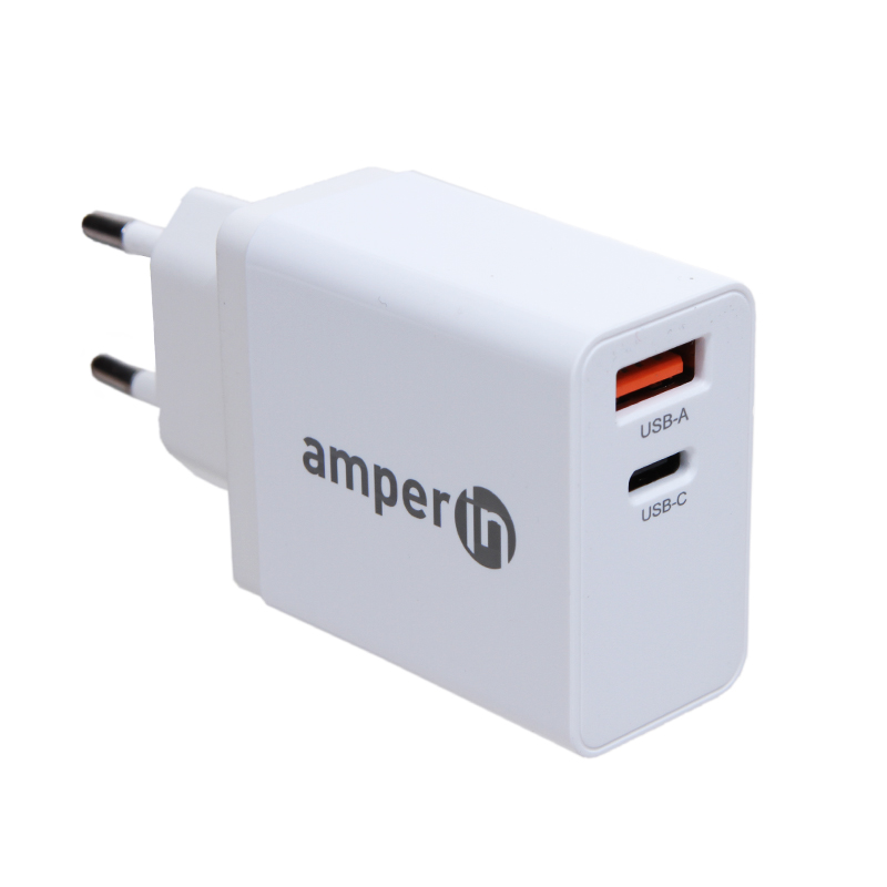 Зарядное устройство Amperin YDS-TC045-011 USB-A - USB-C 45W White 101807