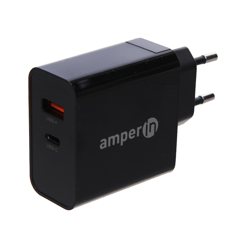 Зарядное устройство Amperin YDS-TC065-011PK USB-C 65W Black 101846