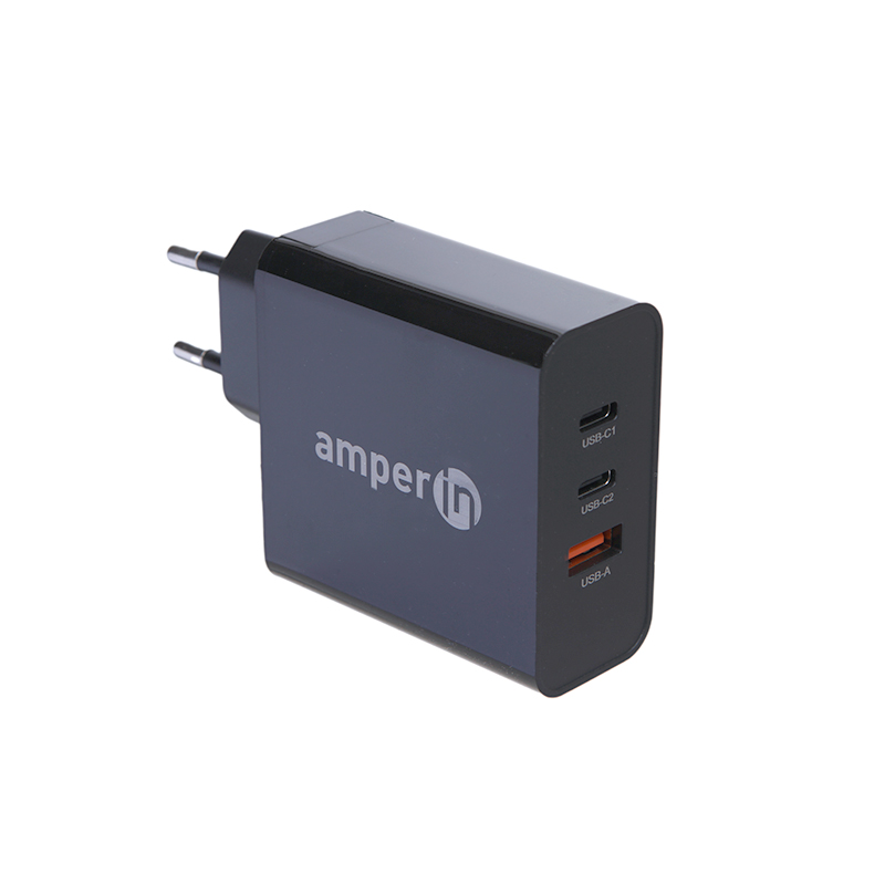 Зарядное устройство Amperin YDS-TC065-012C GaN Charger 65W Black 103426