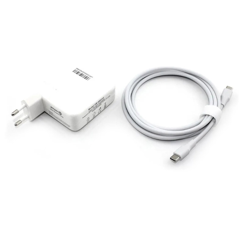 фото Аксессуар блок питания amperin ai-ap61c для apple a1718 61w usb type-c 20.3v 3a 089310