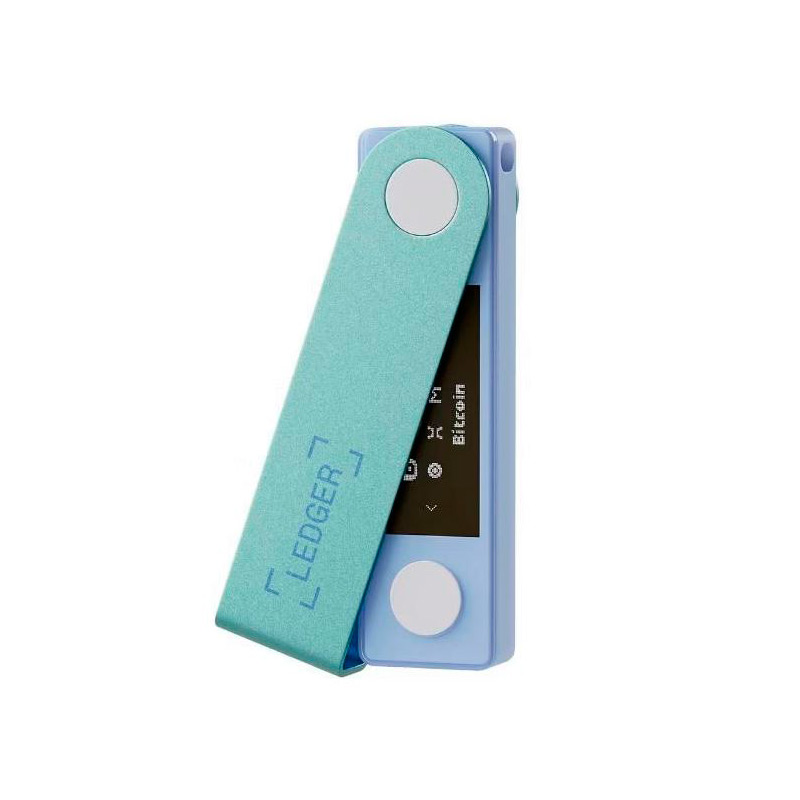 Аппаратный криптокошелек Ledger Nano X Pastel Green аппаратный кошелек bitbox btc only