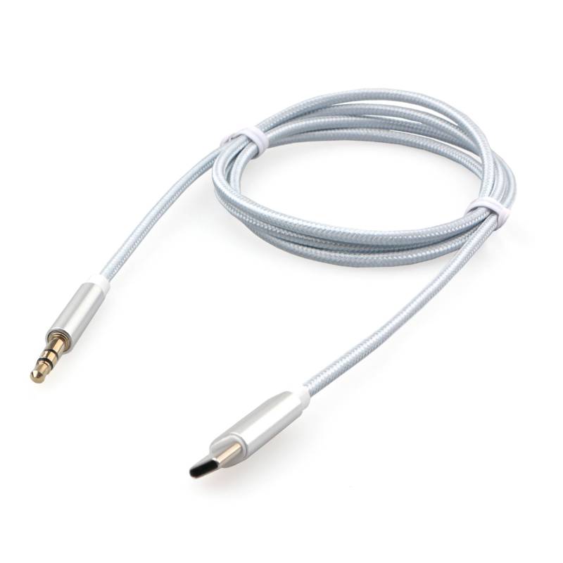 Аксессуар Gembird Cablexpert USB Type-C - Jack 3.5mm 1m White CCAB-CM35M-1M-W аксессуар gembird cablexpert lightning jack 3 5mm 1m white ccab ap35m 1m w