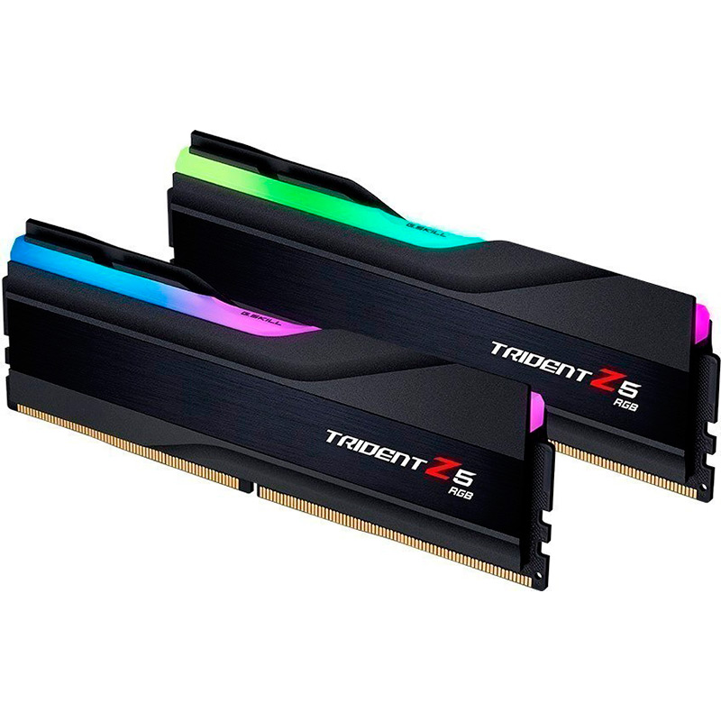 фото Модуль памяти g.skill trident z5 rgb ddr5 7600mhz pc5-60800 cl36 - 32gb kit (2x16gb) f5-7600j3646g16gx2-tz5rs