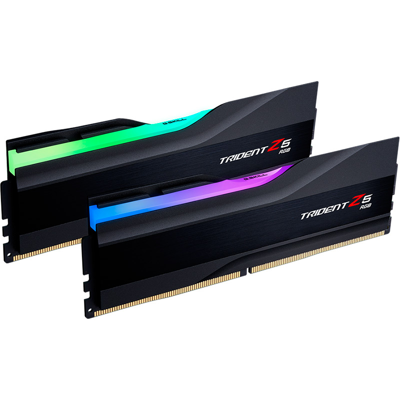   G.Skill Trident Z5 RGB DDR5 7600MHz PC5-60800 CL36 - 32Gb Kit (2x16GB) F5-7600J3646G16GX2-TZ5RS