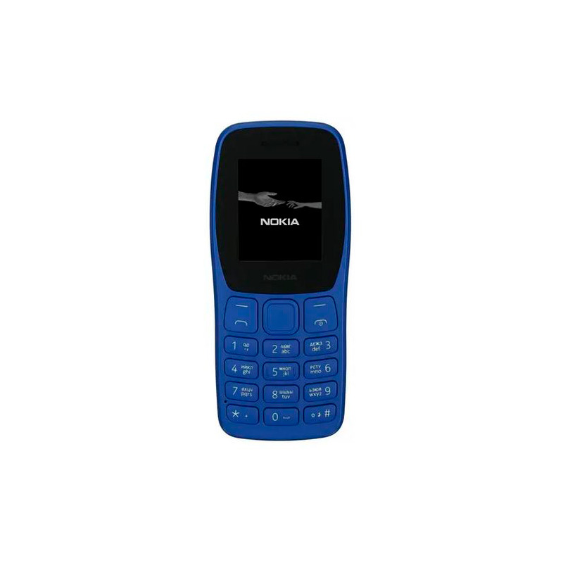 Сотовый телефон Nokia 105 DS (TA-1416) (без ЗУ) Blue сотовый телефон nokia 2660 ta 1469 dual sim blue
