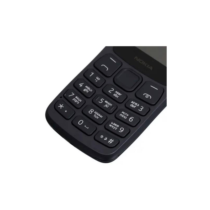 Сотовый телефон Nokia 105 DS (TA-1416) (без ЗУ) Charcoal