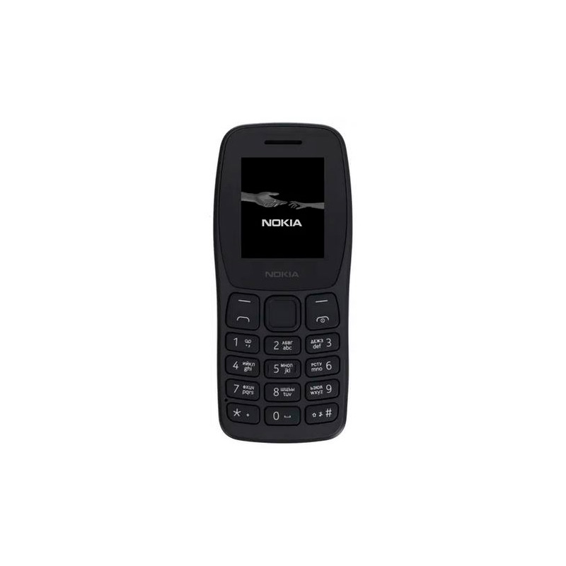 Сотовый телефон Nokia 105 DS (TA-1416) (без ЗУ) Charcoal кнопочный телефон nokia 105 ta 1569 eac charcoal
